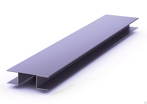 Планка стыковочная сложная 75*3000 (ЭС-01-Мореный дуб-0.5)