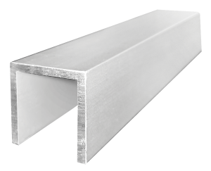 Направляющая нижняя для раздвижных дверей (Morelli) 10*10*10 1м (10)