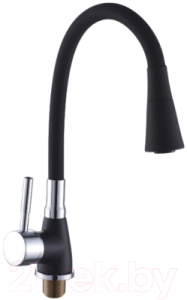 Смеситель для кухни с высоким изливом P36284-6 Черный(_10_)