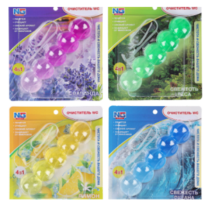 Очиститель для унитаза подвесной, 35гр. океан, лес, лаванда, лимон NEW GALAXY(__)