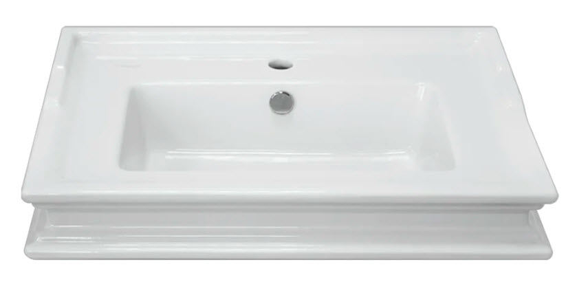 Умывальник "Ampir 65" УП (Белый, ВКС)(__)