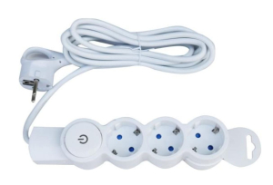 Сетевой удлинитель Mi303 3*1.00мм 1,5м, Спутник (35)