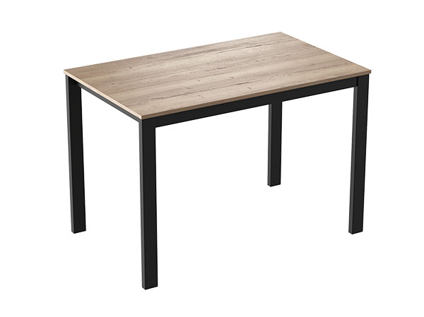 Стол Бейсик-3 дуб натуральный/чёрный