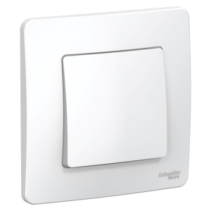Переключатель Белый Проходной 1-клавишный  СП16 А IP20  BLANCA (10)