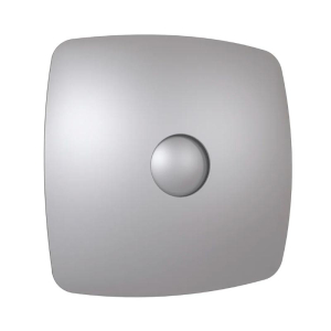 Вентилятор осевой вытяжной с обратным клапаном D 98, декоративный RIO 4C dark gray metal (16)