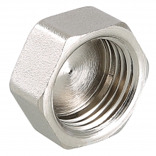 Заглушка никелированная резьбовая VALFEX ВР 1/2" (440/10)