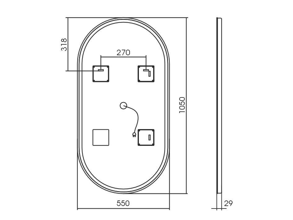 Viva 550х1050 (cенсорный выключатель) горверт_схема подвес