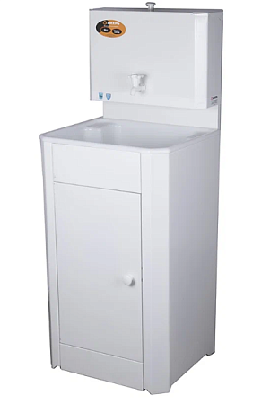 Умывальник дачный без подогрева, нержавеющая мойка 74/4/5 цвет белый 