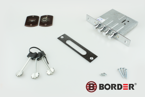 Замок врезной САМ ЗВ8-8-М 3кл. (комплект) (12)