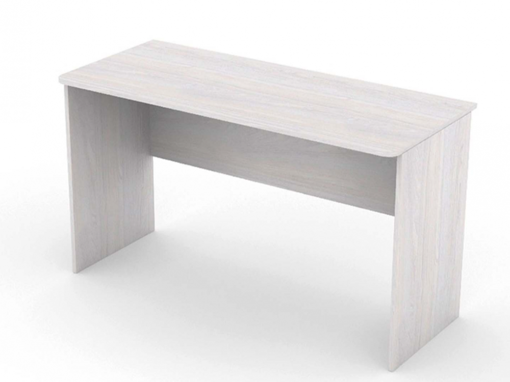 Стол компьютерный №7 Стол (Ясень Анкор светлый ) Надстройка