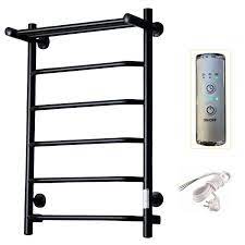 Полотенцесушитель электро Пэк сп 6 80*50 черный с полкой(_1_)