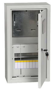 Корпус металлический ЩУРн-1/9 (470х260х145мм) IP31 TITAN IEK MKM22-N-09-31-ZO (1)