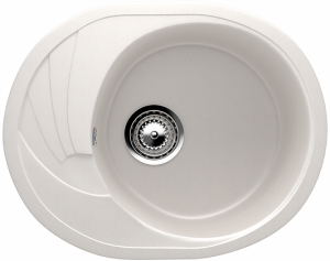 Мойка Ulgran U-403 овал. 580*470 белый 331(_1_)