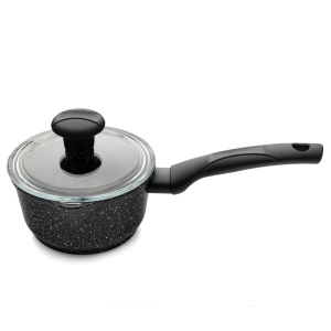 Ковш АЛА 0,75л со стеклянной крышкой