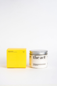 Баттер твердое масло для тела/манго (mango body butter),  THE ACT 180 г