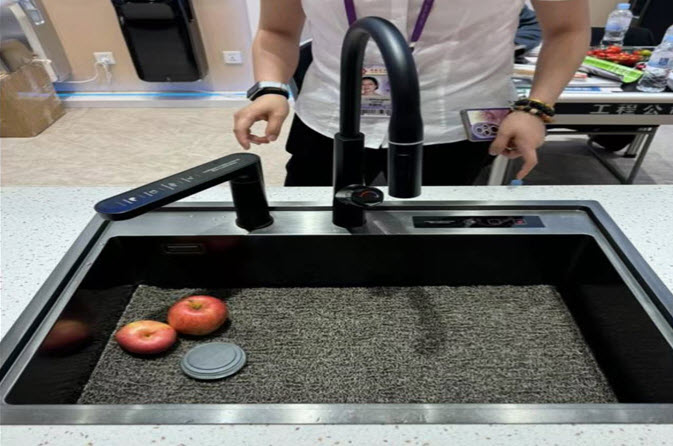 Мойка с феном KGS-4001-A  Мойка, фен, кран 72*50 см