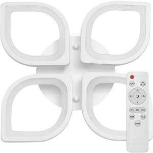 Светильник потолочный 52015 3 FLORENCE ДУ 3 режима 86Вт 25м² белый Ritter