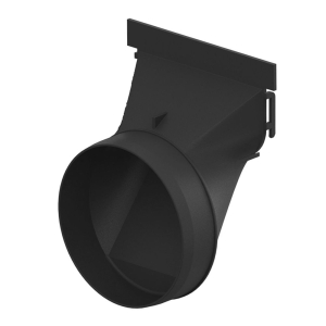 Заглушка торцевая с выпуском ЭВЛВ-10.14.10- ПП 682909 для лотка водоотводного пластикого 8820