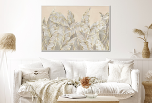 Современные картины Бежевое золото 70x100, (Рама 4) Артикул GRAF 21044