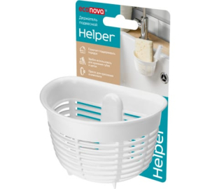 Держатель подвесной на присосках Helper белый 103*84*71 (22) 433227116 Быт