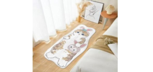 Ковер 50*80 см с сумкой зайцем