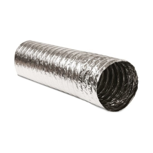 Воздуховод ERA AF127 гибкий армированный, металл-ная пленка 70 мкм, L до 10м  (1)