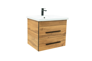 Тумба Монако NEW подвесная Дуб Вотан 600 + ум. COMO60 (1)