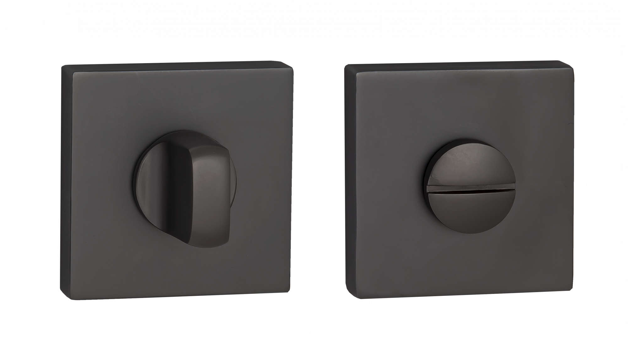 Завертка квадр. Puerto 03 матовый черный никель (5/100)