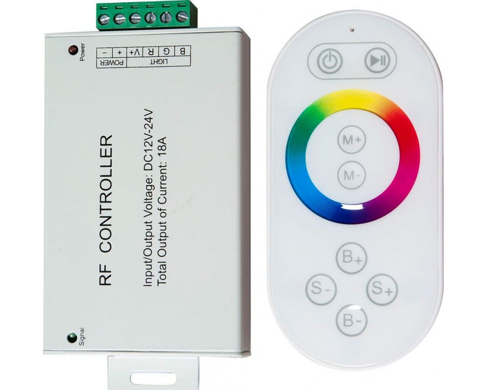 Контроллер 18A12-24V с пультом, белый LD56 (84)(_84_)