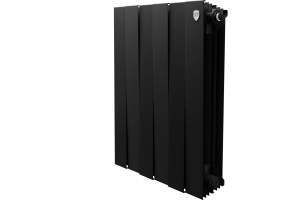 Радиатор биметаллический Royal Thermo PianoForte 500 Чёрный - 6 секц.