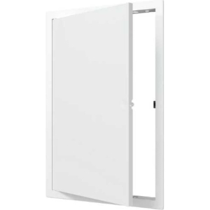 Люк ревизионный LN фланец 300х400 нажимной 327х427 пластик EVECS (10)