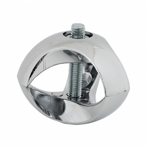 Держатель краб для 3-х труб Tech-Krep, хром, левый (1 шт) (10)