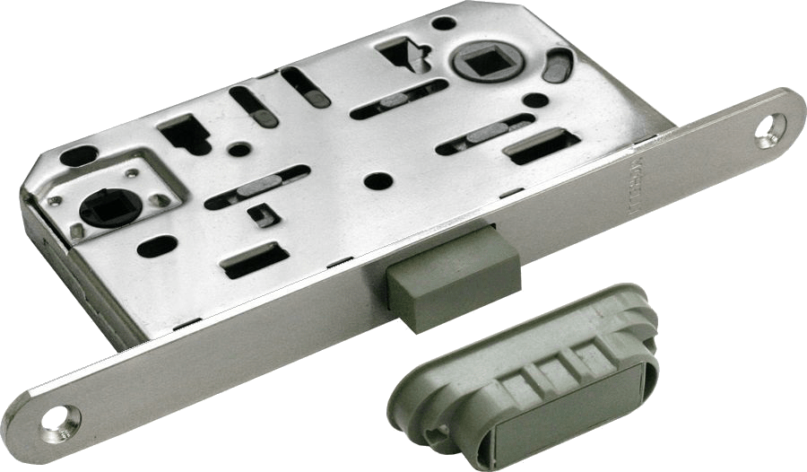 Защелка дверная магнитная Бордер, SN (мат. никель)