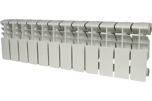 Радиатор алюминиевый Rommer Plus 200 12 секц. (Вт 83)(_1_)
