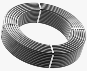 Труба PE-XA/AL/PE-XA серая st 16.2*2.6 GAPPO (100м)(__)