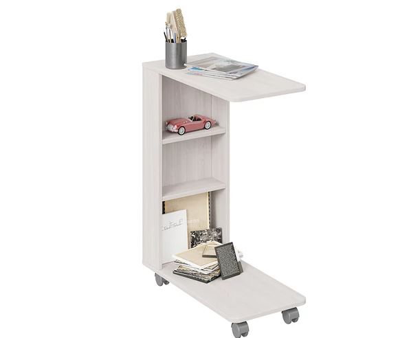 Стол журнальный тип 14 (Ясень Шимо)																			