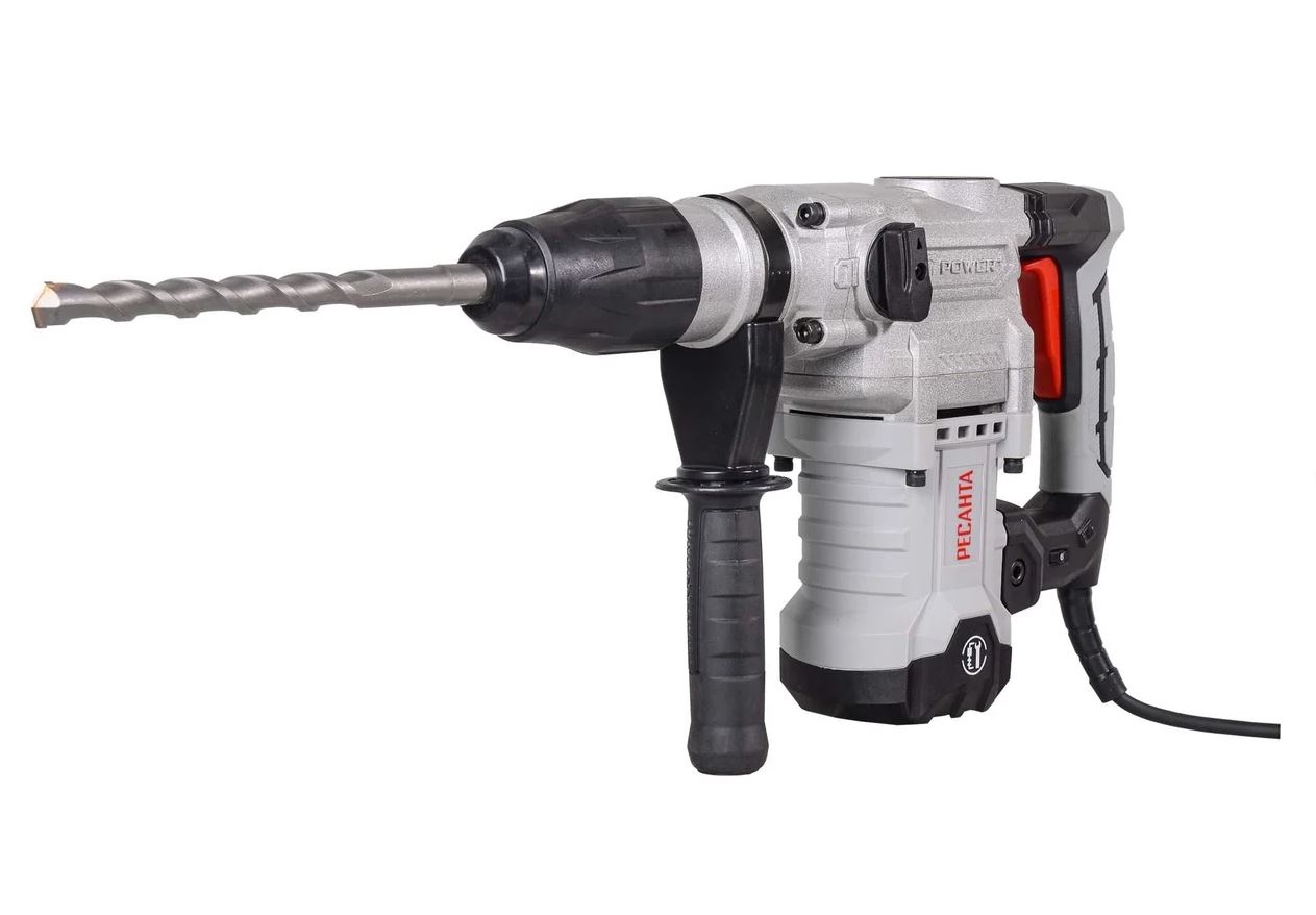 Перфоратор П-42-2000КМ Ресанта 2000 Вт, SDS-Max, 2-х реж, 13 Дж, 42 мм, кейс