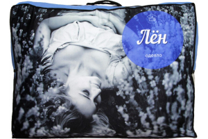 Одеяло Лен 172х205 ВС 30% лен70% хлопок (Ивш)