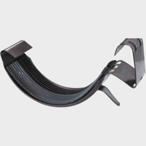 Соединитель круг/желоба СКЖу ПС 125 1,0 -графит*2(3) RAL 7024 пурал