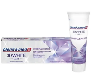 Зубная паста  BLEND_A_MED 3D White Luxe Совершенство 75мл(__)