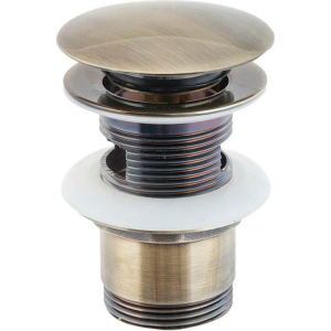 Донный клапан с переливом, бронза SL-109 (_100_)