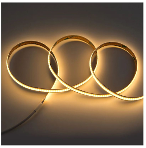 Светодиодная лента GLS-COB-384-10-24-IP20-3 5м, 10Вт/м, 24В, 8мм, 384 диодов/м, 1100 Лм/м IP20 3000К