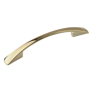 Ручка-скоба мебельная 14.144.01 "ZY-7A Бабочка" 96мм, золото (50)