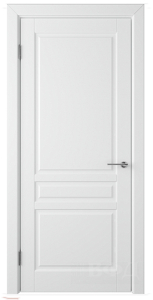 Дверь Стокгольм Белая эмаль ПГ400 (Polar)