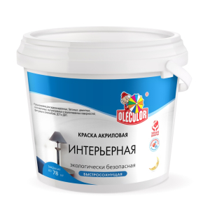 Краска водно-дисперсионная интерьерная 14 кг Olecolor (1/44)