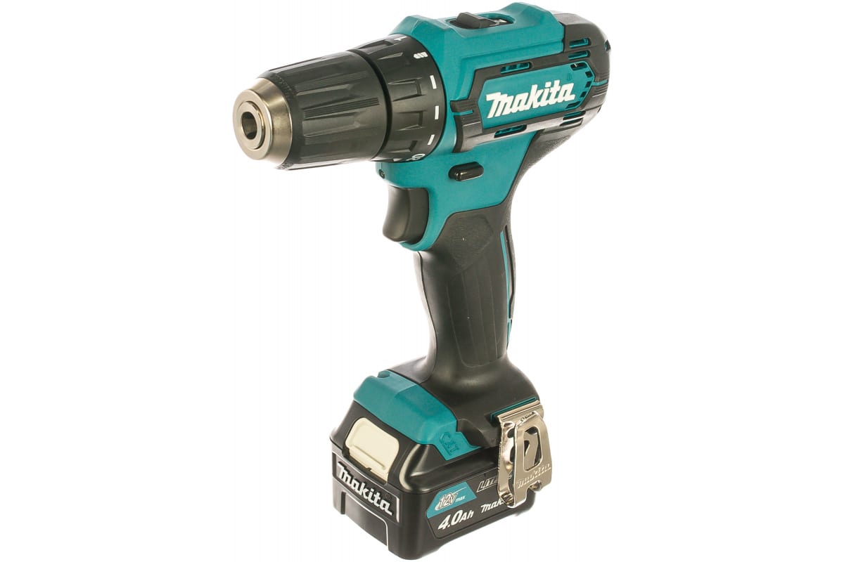 Дрель акк. Makita, 12В, 2х4Ач, 30Нм, 0-450/0-1700 об.мин, з/у, кейс