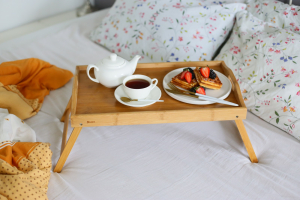 Поднос со склад ножк 50*30*6 бамбук BRAVO  подар кор