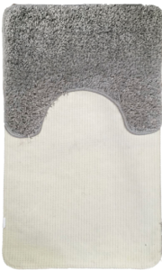 Комплект ковриков для ванной ANELYA 50x80, 50x40  серый L CADESI Турция