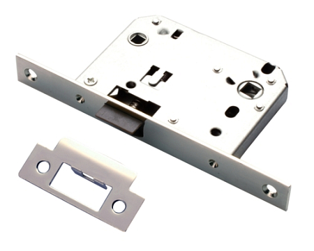 Защелка сантех В2В 2070 пласт язычок, никель мат (50)