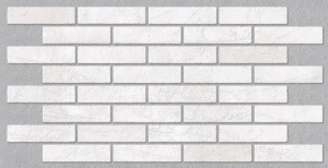 Панель декор.ПВХ кирпич Жемчужный 0,485*0,960 (уп=15шт)